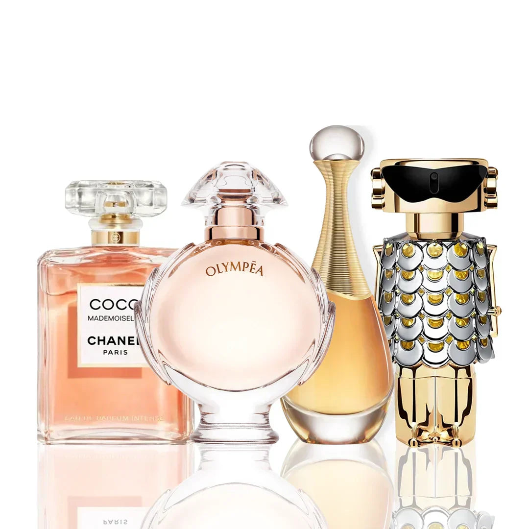 Промоционален пакет: 4 парфюма – Coco Chanel, Olympea, J’Adore и Fame 100ml