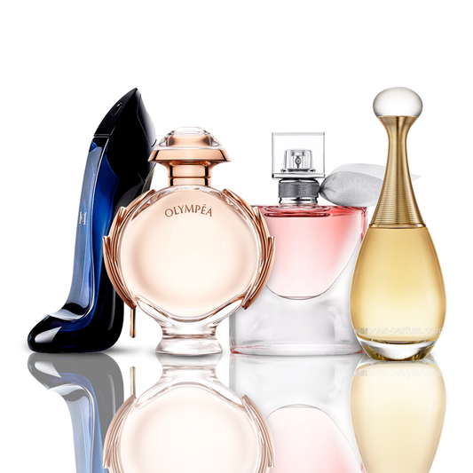 Промоционален пакет: 4 парфюма – Good Girl, Olympea, La Vie Est Belle и J’Adore 100ml