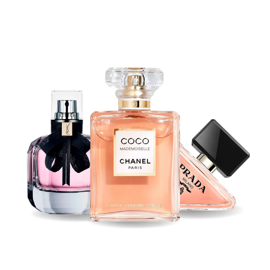 Промоционален пакет: 3 парфюма – Prada Paradoxe, Coco Mademoiselle и Mon Paris 100ml