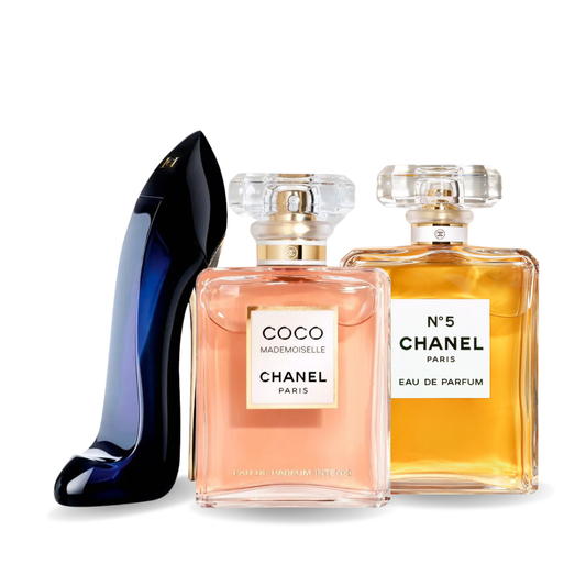 Промоционален пакет: 3 парфюма – Good Girl, Coco Mademoiselle и Chanel Nº5 100ml